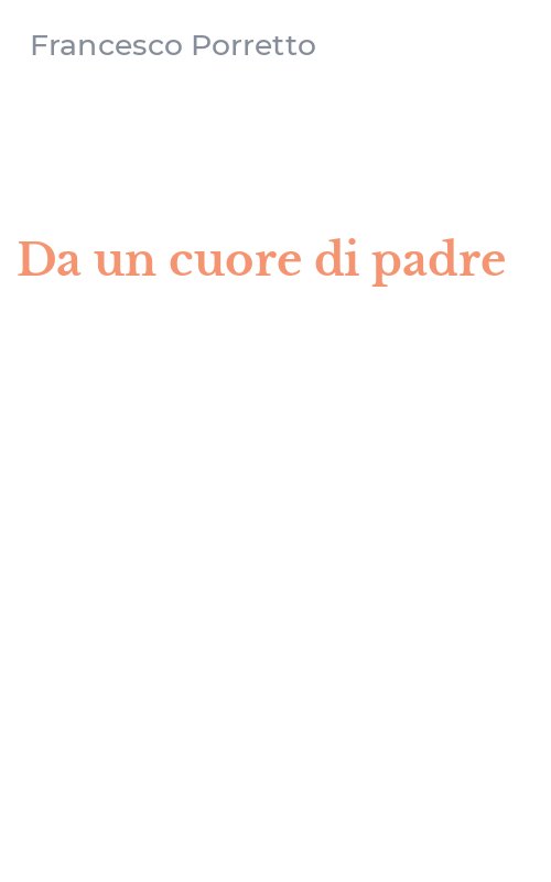 Da un cuore di padre