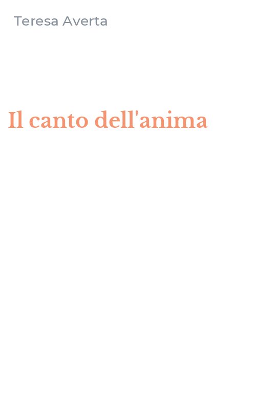 Il canto dell'anima