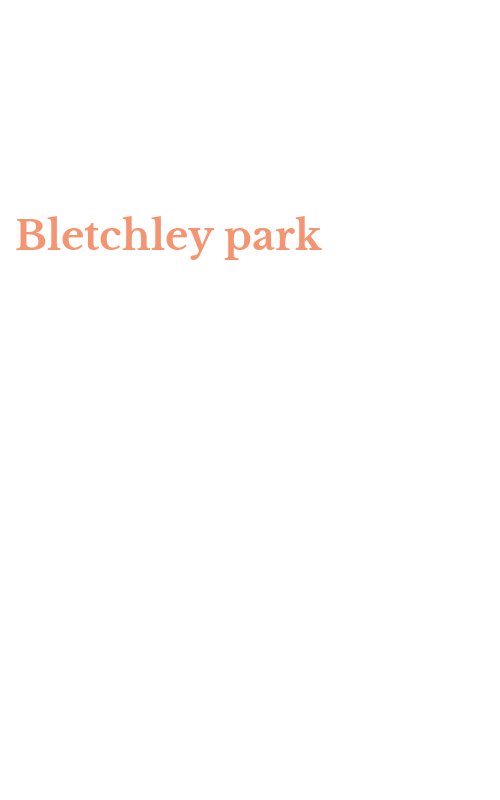 Bletchley park