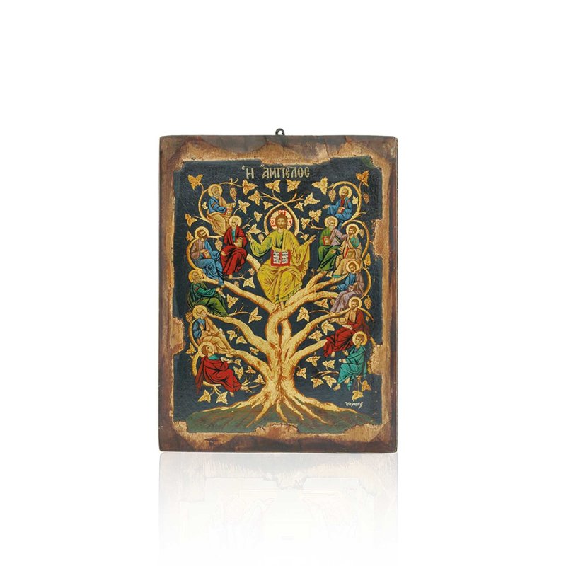 AL  ALBERO VITA 16X21 ICONA GRECA SERIG.