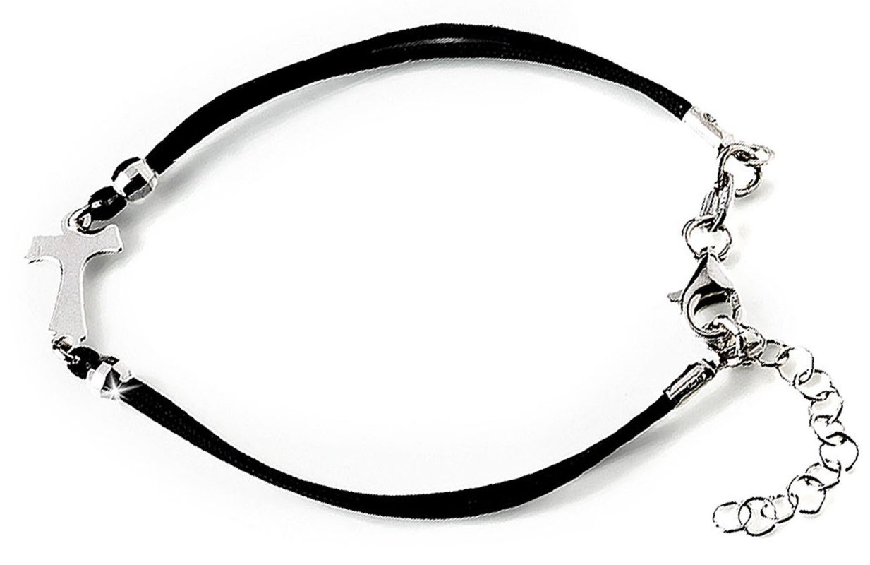 BRACCIALE CORDA - TAU ARGENTO
