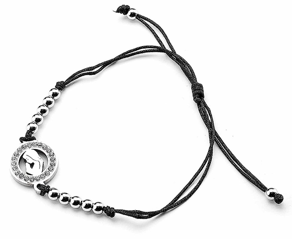 BRACCIALE MADONNA STRASS