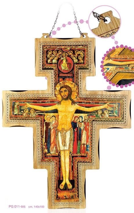 CROCE SAN DAMIANO 100x140 cm