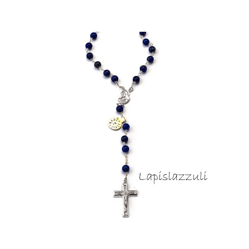 ROSARIO CON LAPISLAZZULI
