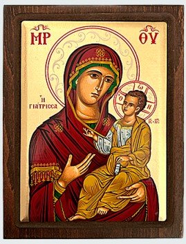 MADONNA CON BAMBINO 11x14 CM