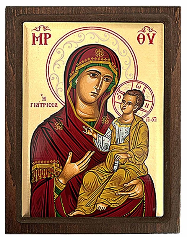 MADONNA CON BAMBINO 23x29,5