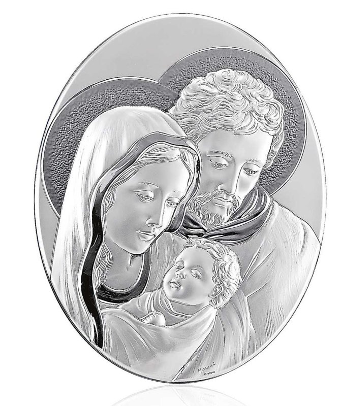 QUADRO ARGENTO CM 25X20
