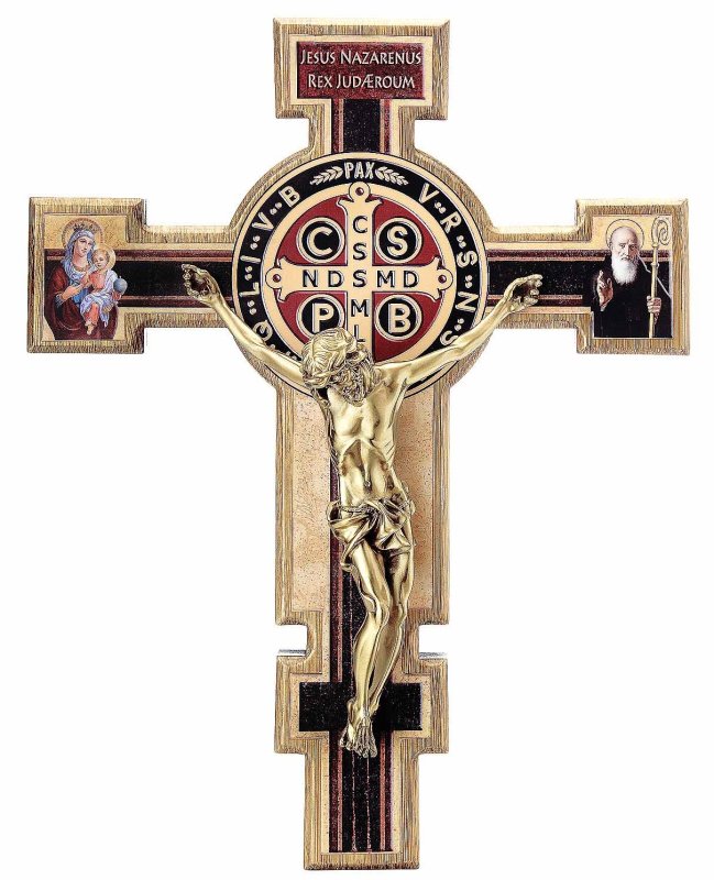 SAN BENEDETTO CROCE 55X72 CM