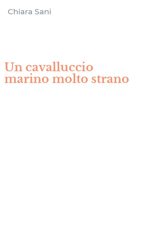 Un cavalluccio marino molto strano