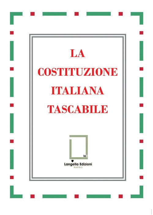 La Costituzione italiana tascabile