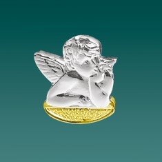 ANGELO CON CATENINA ARGENTO 925