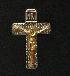 CROCE E CATENINA ARGENTO 925