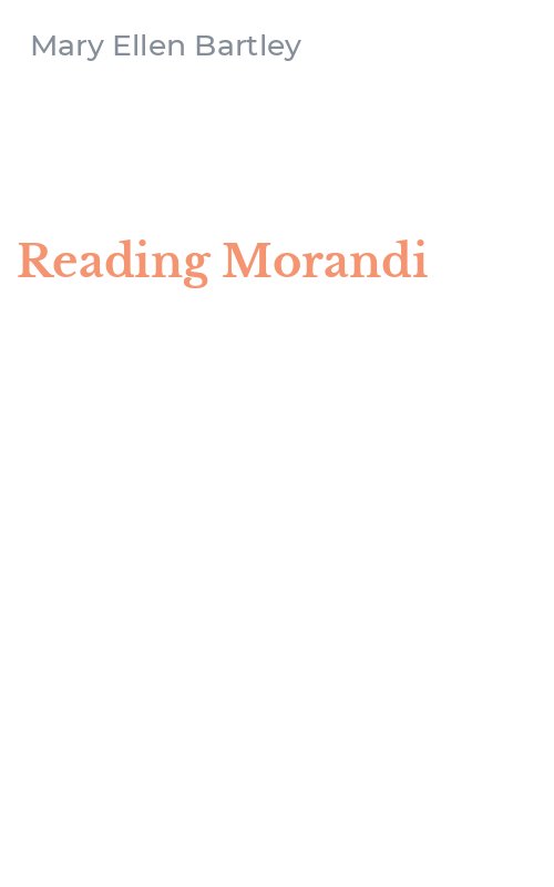 Reading Morandi