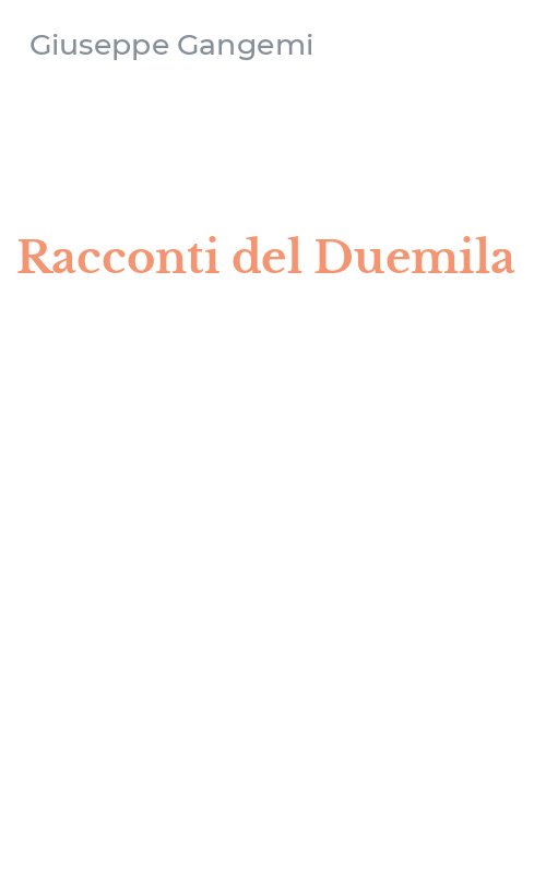 Racconti del Duemila
