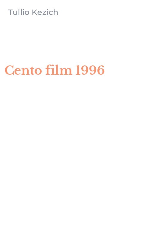 Cento film 1996