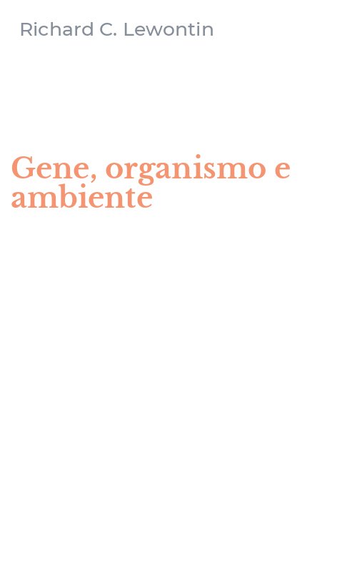 Gene, organismo e ambiente