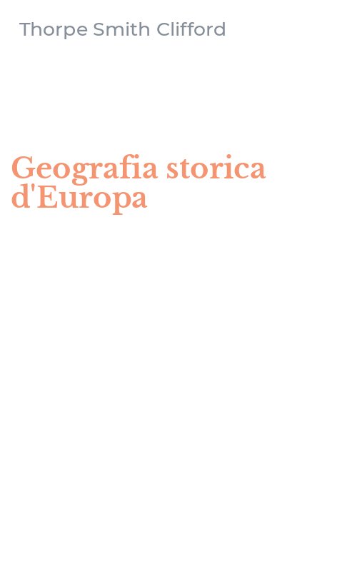 Geografia storica d'Europa