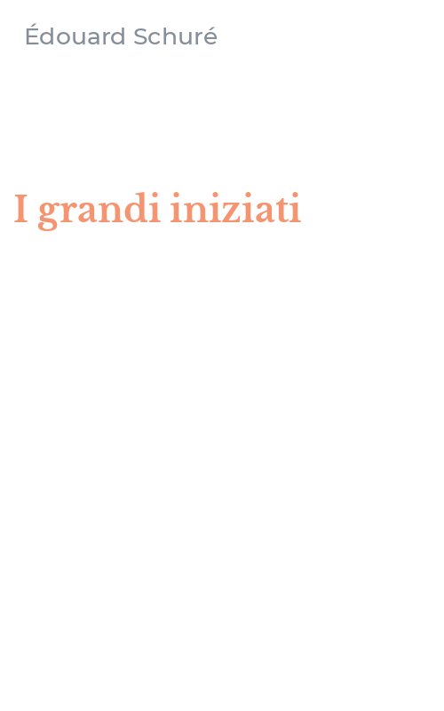 I grandi iniziati