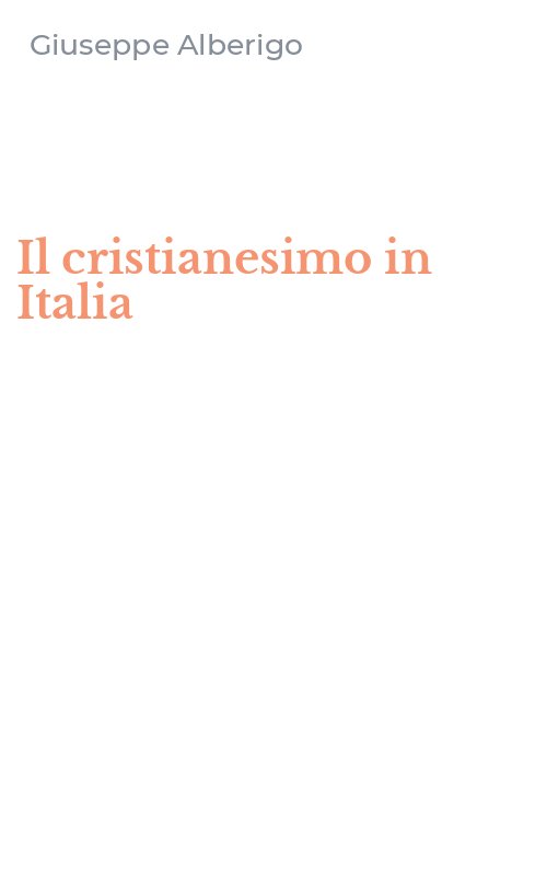 Il cristianesimo in Italia