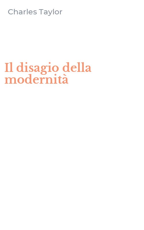 Il disagio della modernità