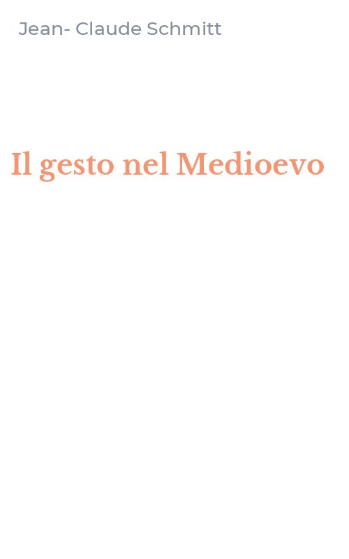 Il gesto nel Medioevo