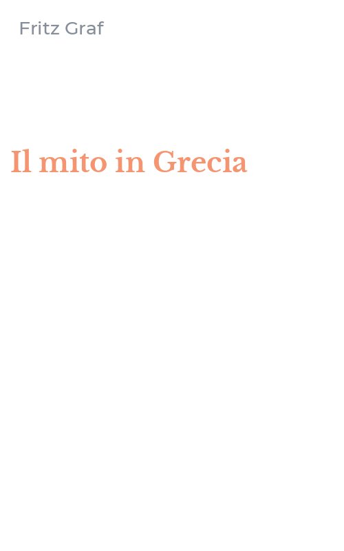 Il mito in Grecia