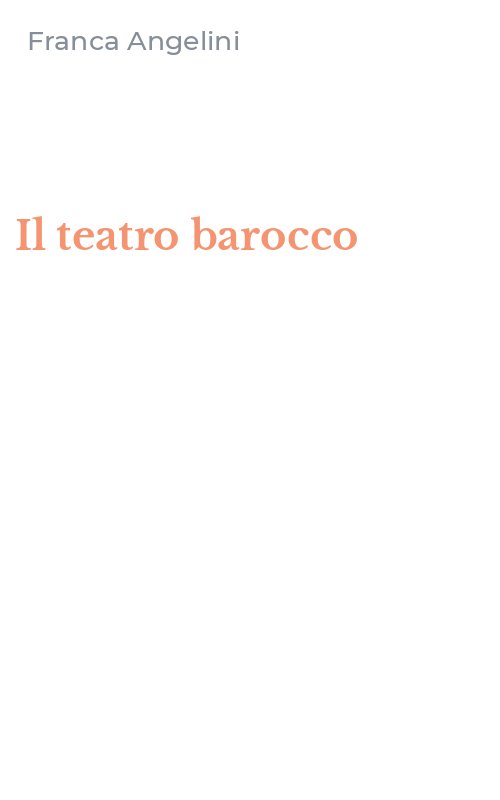 Il teatro barocco