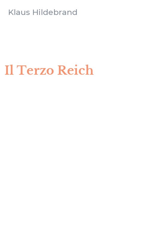 Il Terzo Reich