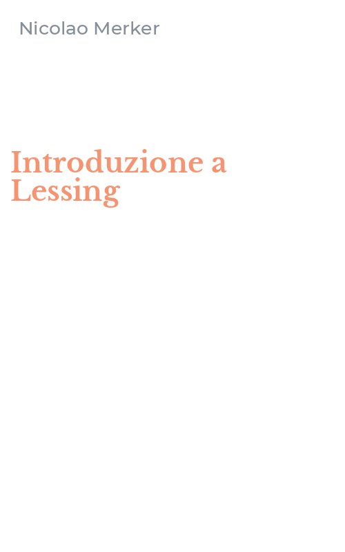 Introduzione a Lessing