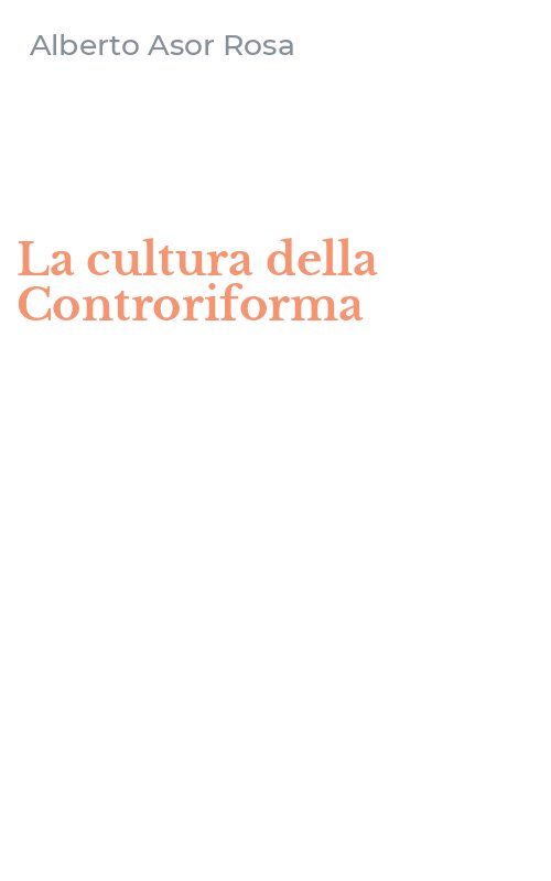 La cultura della Controriforma