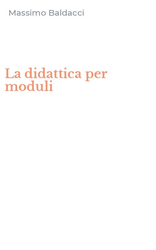 La didattica per moduli