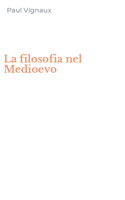 La filosofia nel Medioevo