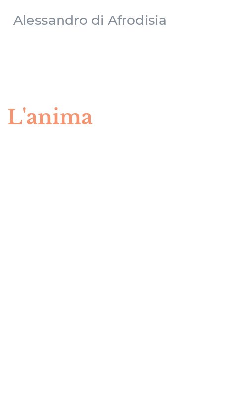 L'anima
