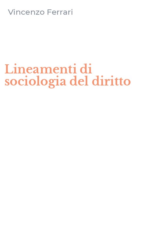 Lineamenti di sociologia del diritto
