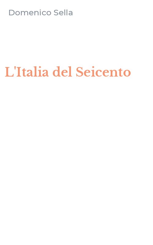 L'Italia del Seicento