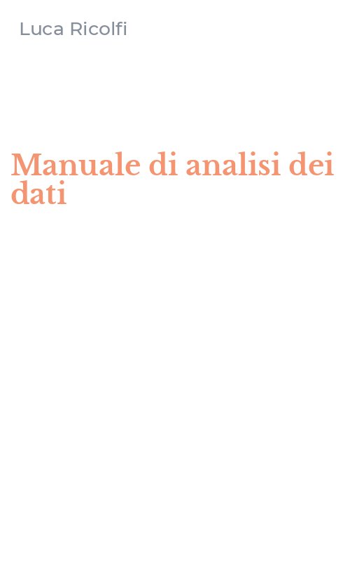 Manuale di analisi dei dati