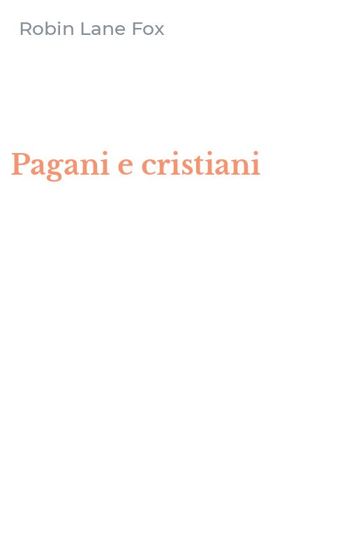 Pagani e cristiani