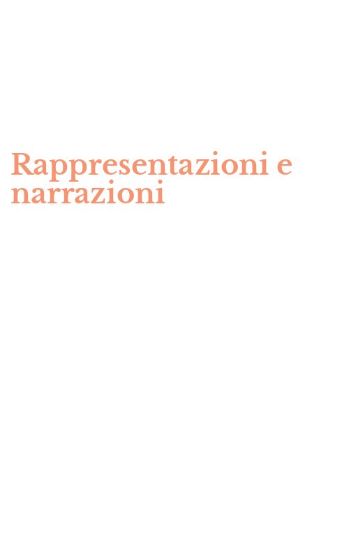 Rappresentazioni e narrazioni