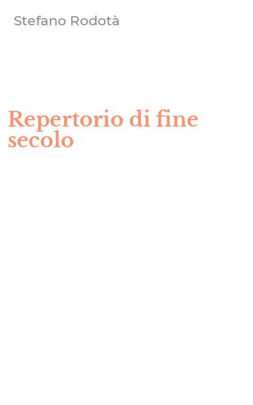 Repertorio di fine secolo