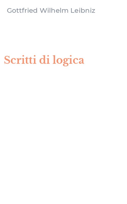 Scritti di logica