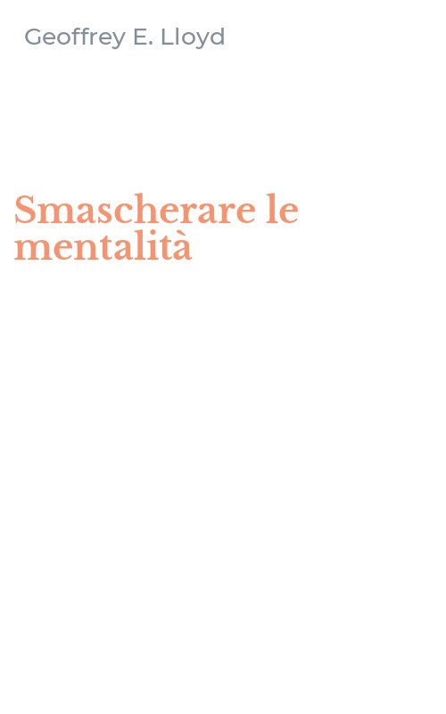 Smascherare le mentalità