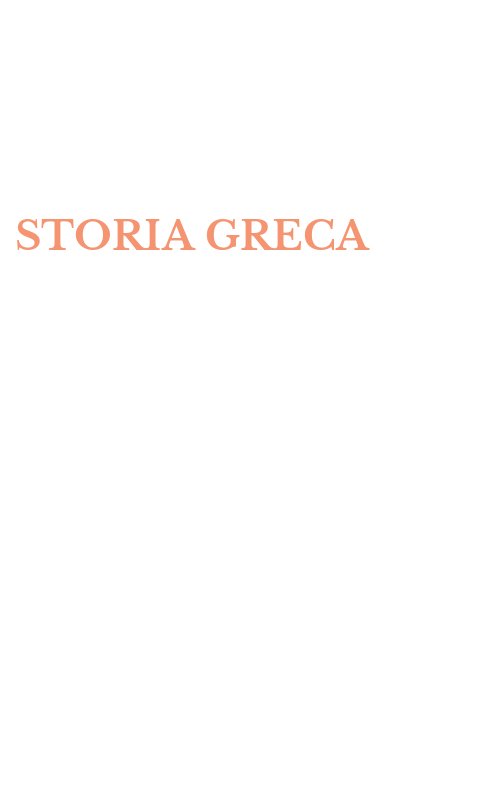 STORIA GRECA