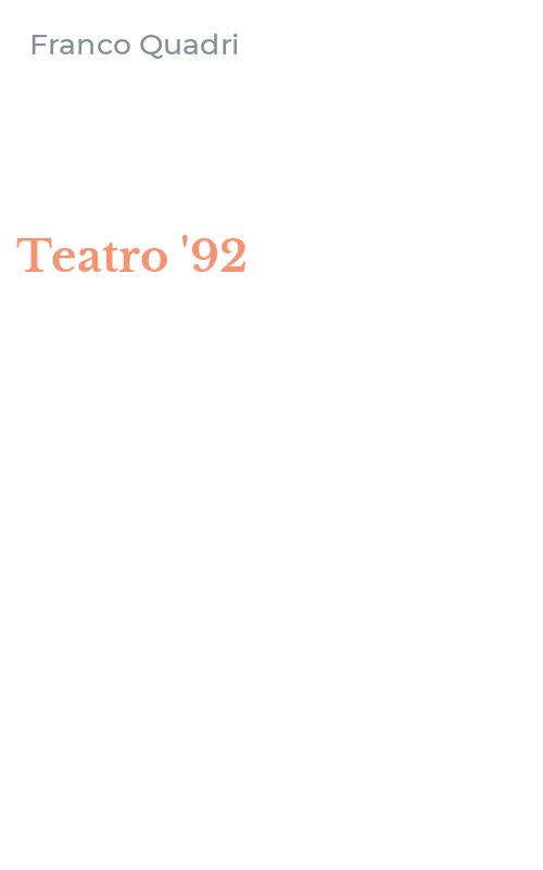 Teatro '92
