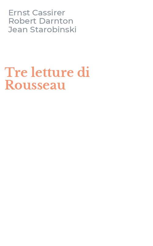 Tre letture di Rousseau