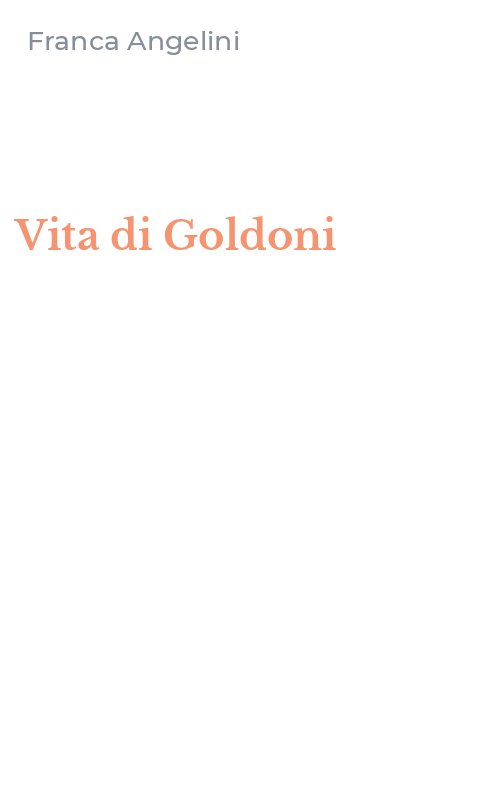 Vita di Goldoni