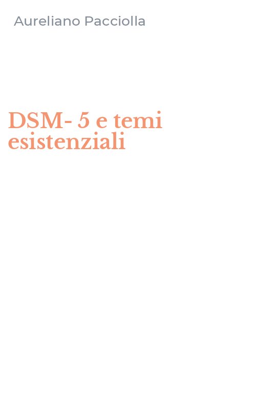 DSM-5 e temi esistenziali