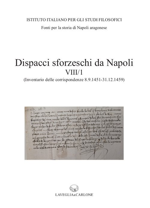Dispacci sforzeschi da Napoli