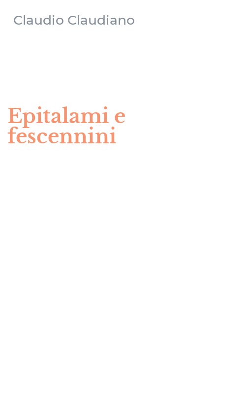 Epitalami e fescennini