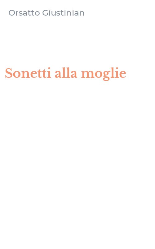 Sonetti alla moglie