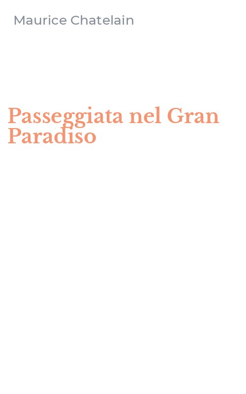 Passeggiata nel Gran Paradiso